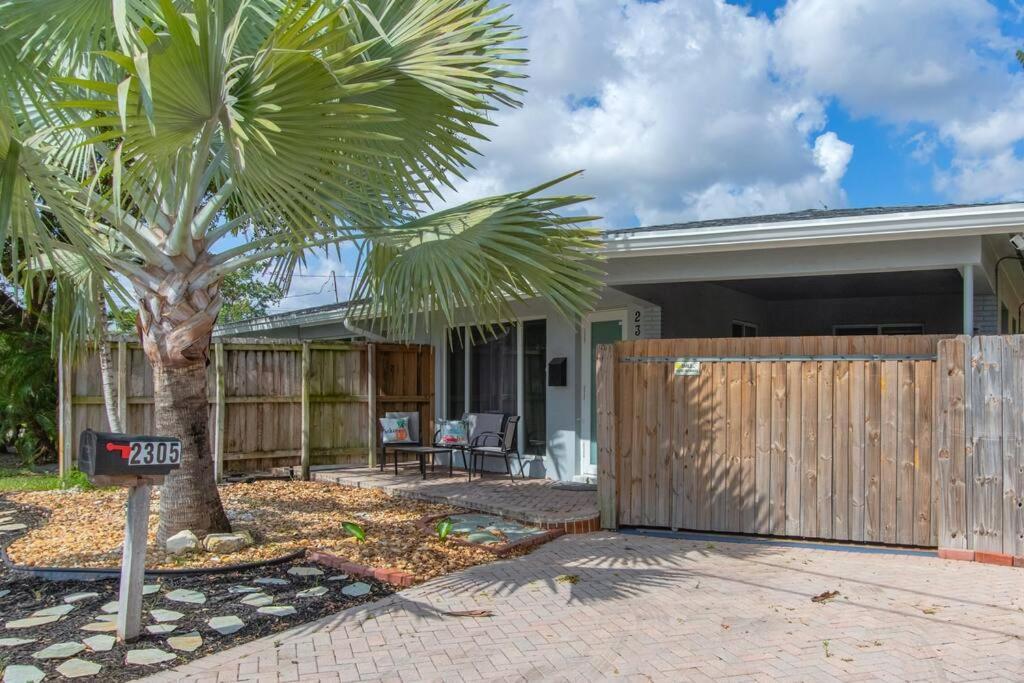 Chic Duplex Steps From Lively Wilton Drive Villa Fort Lauderdale Dış mekan fotoğraf